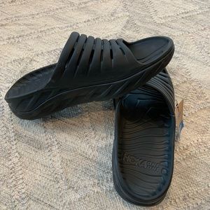 Hoka One One Black Men's Sandals